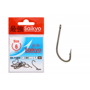 Крючки Saikyo KH-11004 Crystal BR  № 6 (10шт)